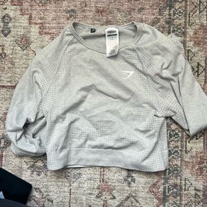 gymshark long sleeve crop top